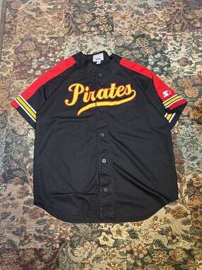 Vintage Pittsburgh Pirates Starter MLB Baseball Jersey XL